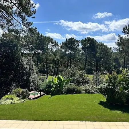 Villa 4 Chambres Avec Piscine Chauffee Vue Golf Entre Ocean & Lac Plage A 5 Min * Lacanau