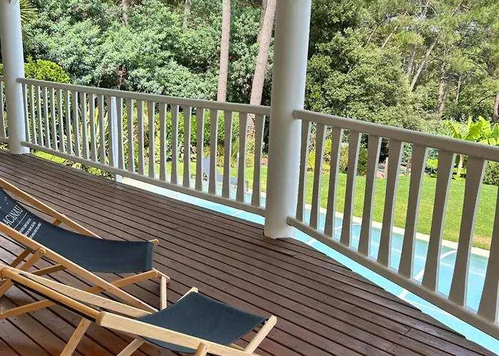 Villa Luxe Piscine Chauffee, 4 Chambres, Surplombant Le Golf Entre Ocean & Lac Plage A 5 Min * Lacanau