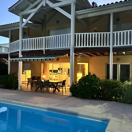 Villa Luxe Piscine Chauffee, 4 Chambres, Surplombant Le Golf Entre Ocean & A 5 Min Lacanau