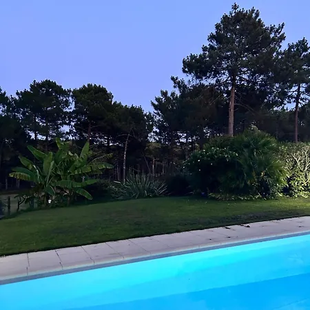Luxe Piscine Chauffee, 4 Chambres, Surplombant Le Golf Entre Ocean & A 5 Min Villa Lacanau