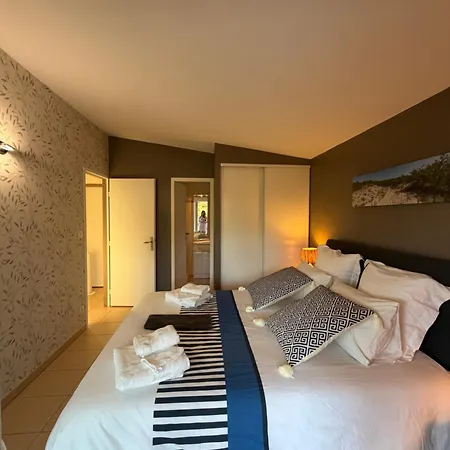 Luxe Piscine Chauffee, 4 Chambres, Surplombant Le Golf Entre Ocean & A 5 Min Lacanau