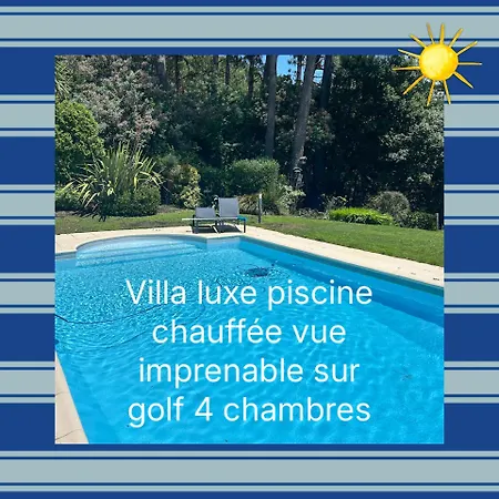 Luxe Piscine Chauffee, 4 Chambres, Surplombant Le Golf Entre Ocean & A 5 Min