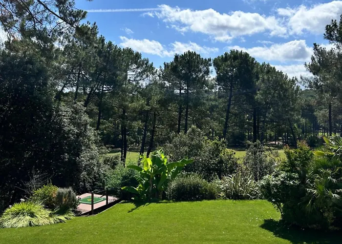 4 Avec Piscine Chauffée Vue Golf Entre Océan&lac à 5 Min Lacanau