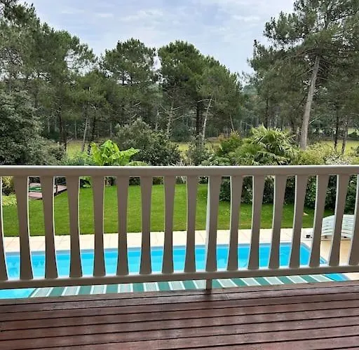 Luxe Piscine Chauffee, 4 Chambres, Surplombant Le Golf Entre Ocean & A 5 Min Vila Lacanau