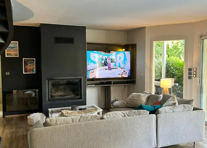 Villa Luxe Piscine Chauffee, 4 Chambres, Surplombant Le Golf Entre Ocean & Lac Plage A 5 Min *