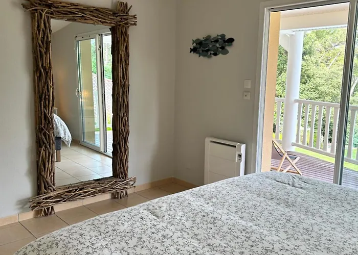 Villa 4 Avec Piscine Chauffée Vue Golf Entre Océan&lac à 5 Min *