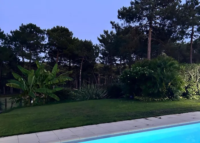 4 Avec Piscine Chauffée Vue Golf Entre Océan&lac à 5 Min Villa Lacanau