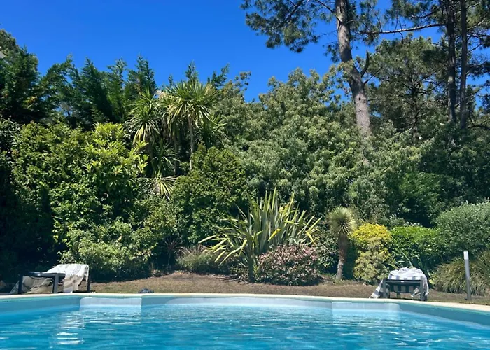 4 Avec Piscine Chauffée Vue Golf Entre Océan&lac à 5 Min Villa