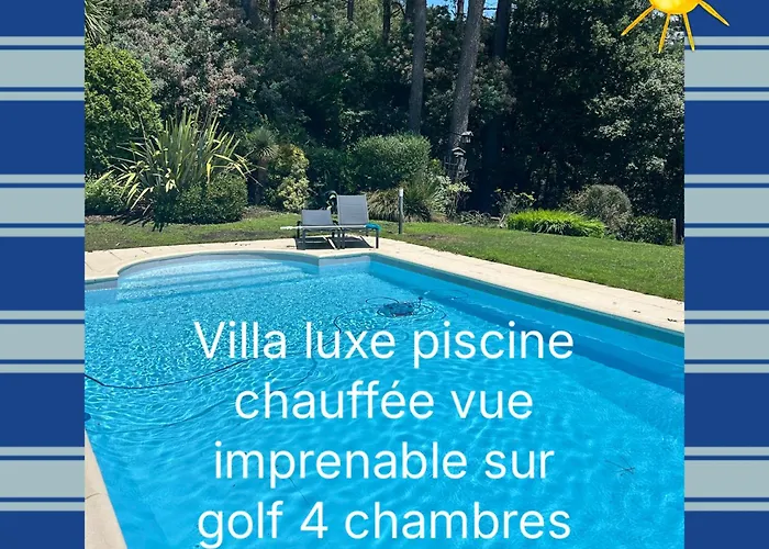 4 Avec Piscine Chauffée Vue Golf Entre Océan&lac à 5 Min