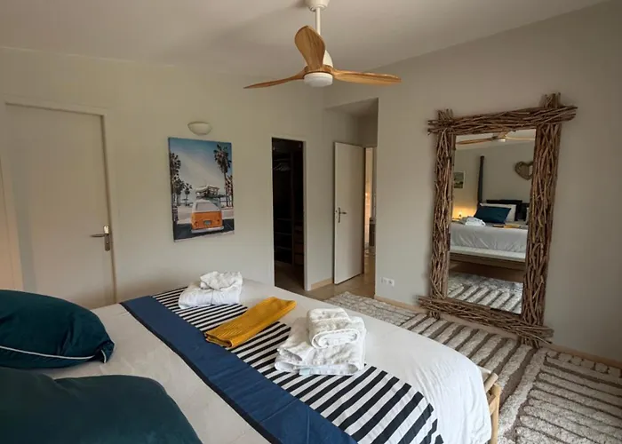 Villa 4 Avec Piscine Chauffée Vue Golf Entre Océan&lac à 5 Min *